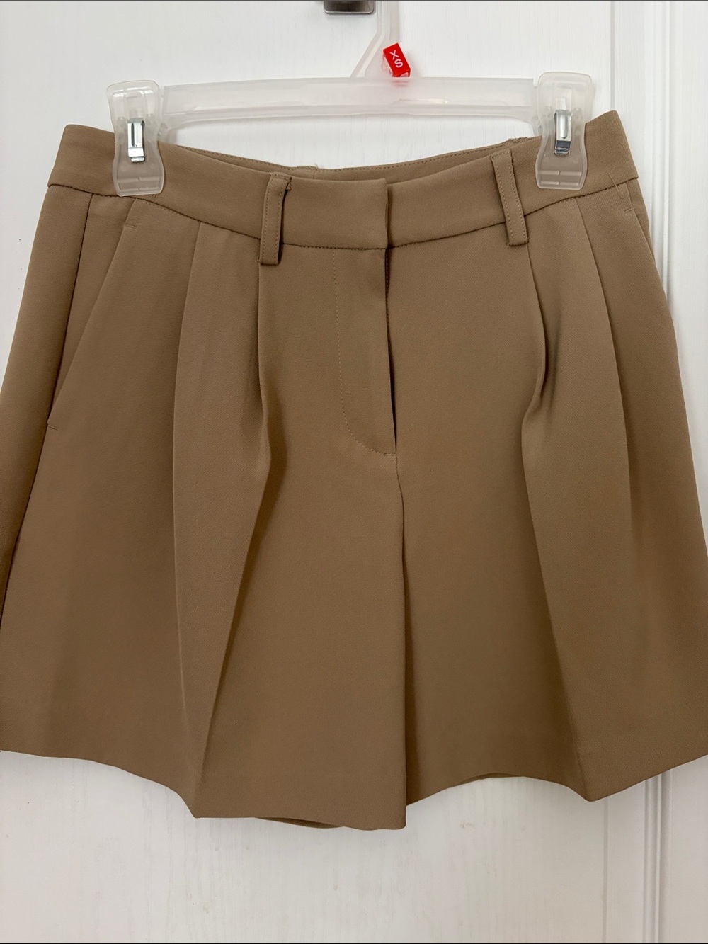 Joe Fresh High-Waist Pleated Khaki Short